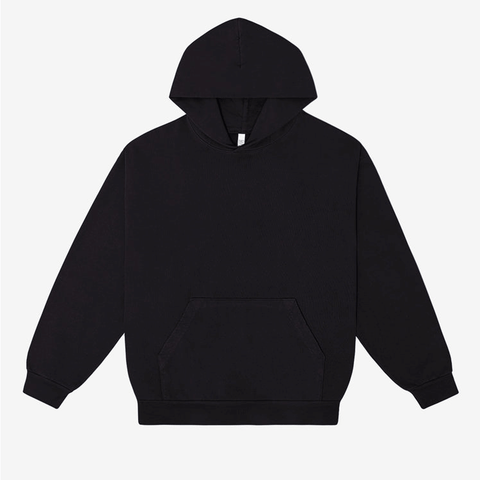 LA APPAREL HF09GD | 14OZ HEAVY FLEECE GARMENT DYE HOODIE (1 SIDE PRINT)